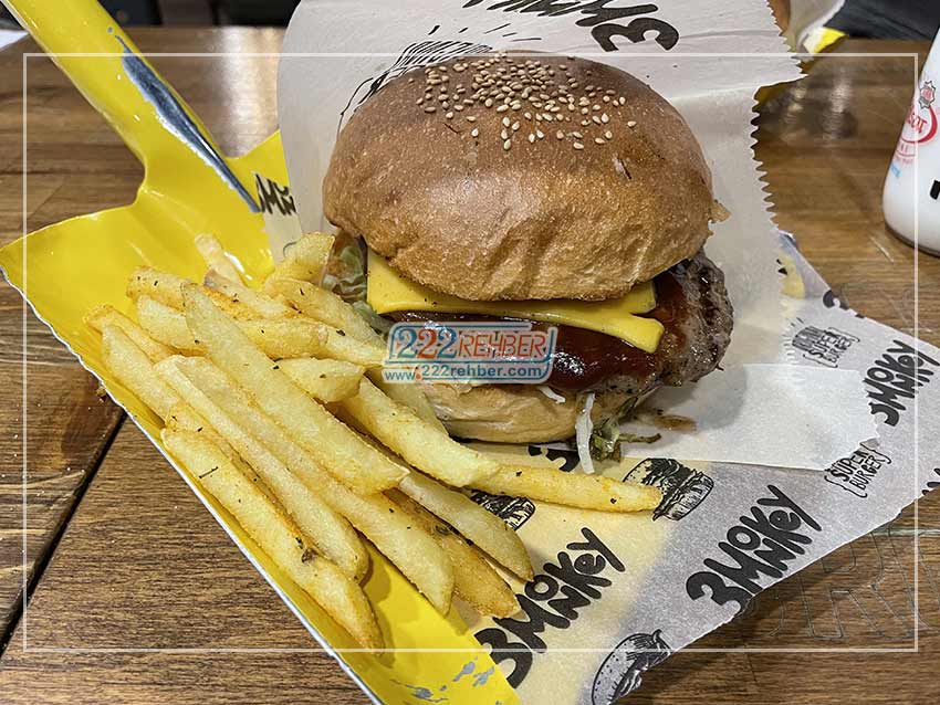 3 Monkey Burger Bulvar Eskişehir