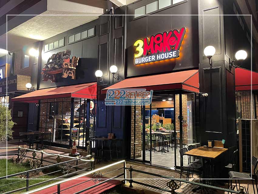 3 Monkey Burger Bulvar Eskişehir