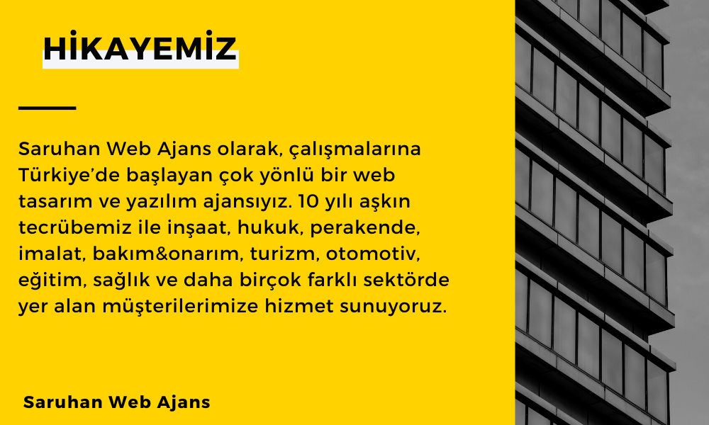 Saruhan Web Ajans Portfolyo