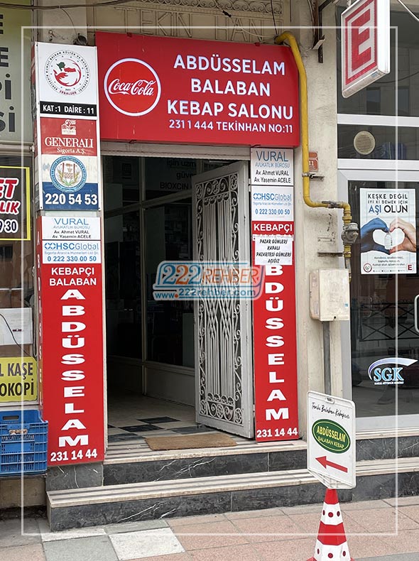 Abdüsselam Balaban Kebap Salonu