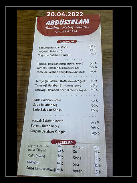 Abdüsselam Balaban Kebap Salonu
