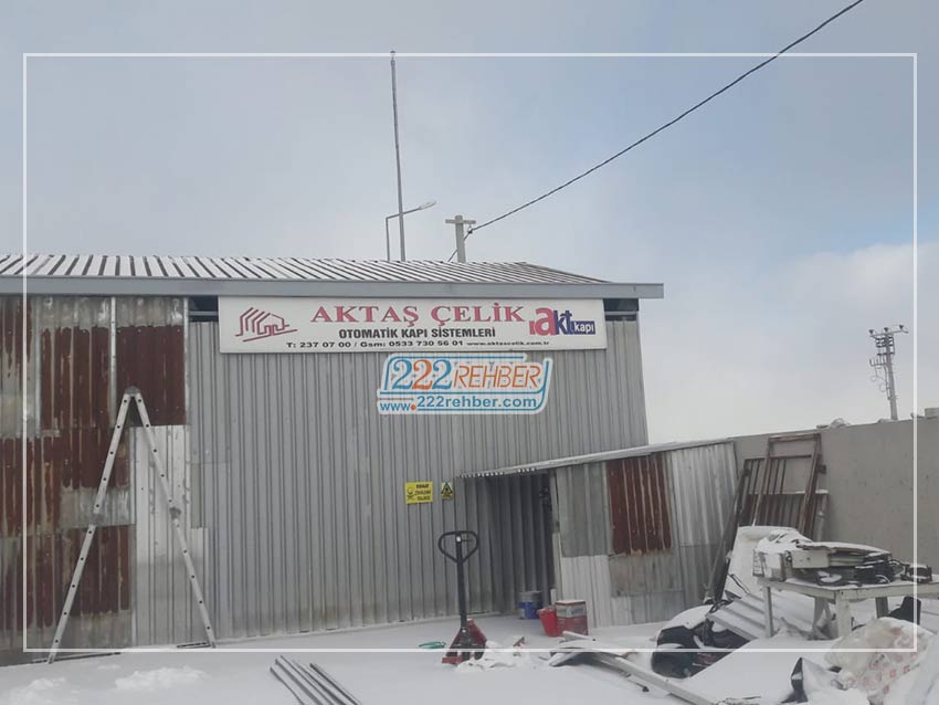 AKTAŞ Çelik Otomatik Kapı Sistemleri