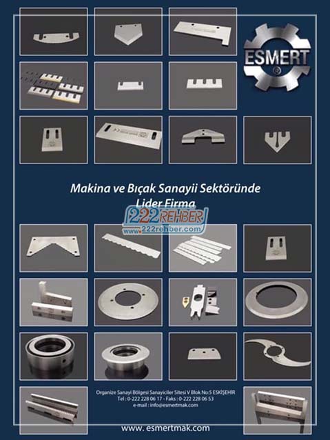 Esmert Makina Bıçak Sanayi