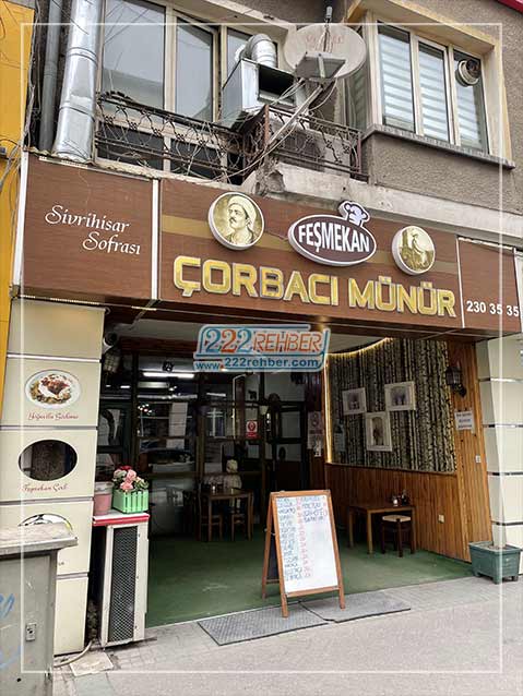 Feşmekan Çorbacı Münür