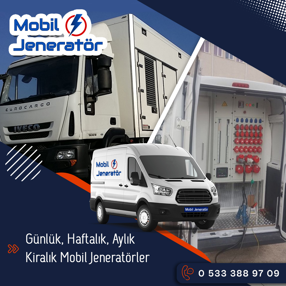 Mobil Jeneratör Kiralama