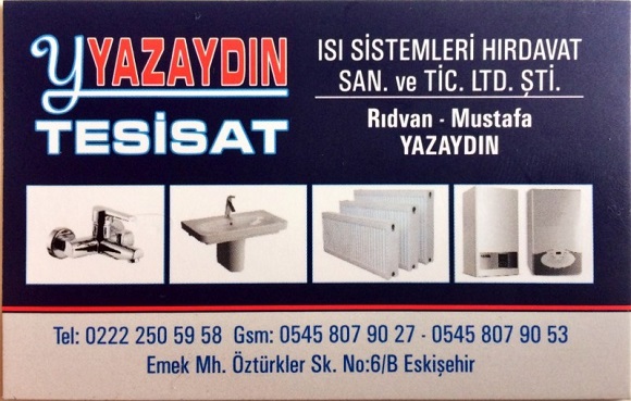 Yazaydın Tesisat - İnşaat